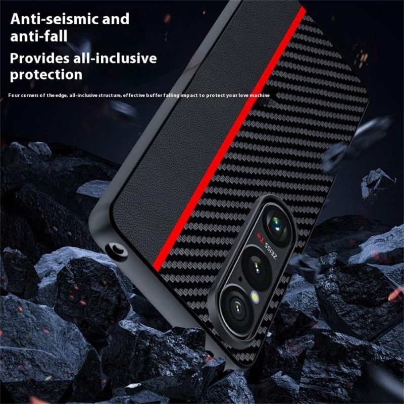 Deksel Til Sony Xperia 1 Vii Karbonfiber