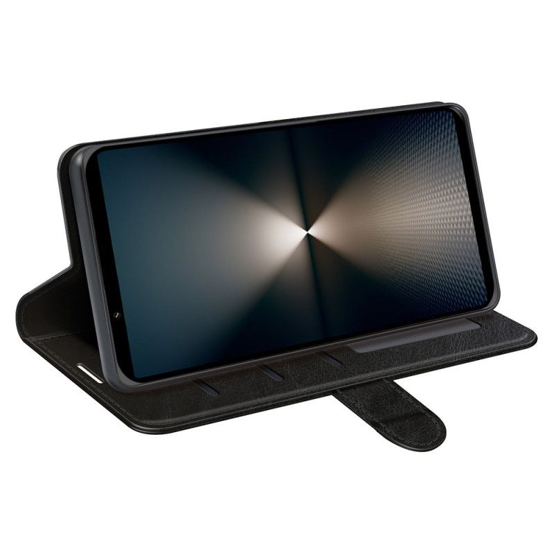 Lærdeksel Folio Deksel Sony Xperia 1 Vii Mobildeksel Vintage