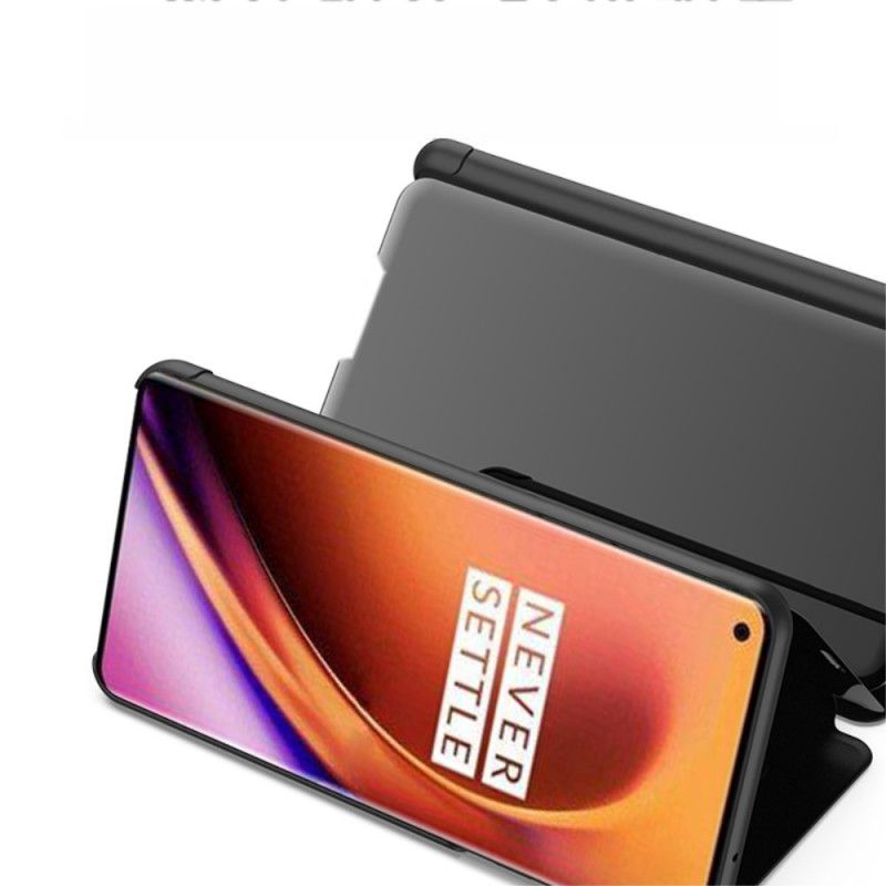 Folio Deksel OnePlus 8 Svart Speil