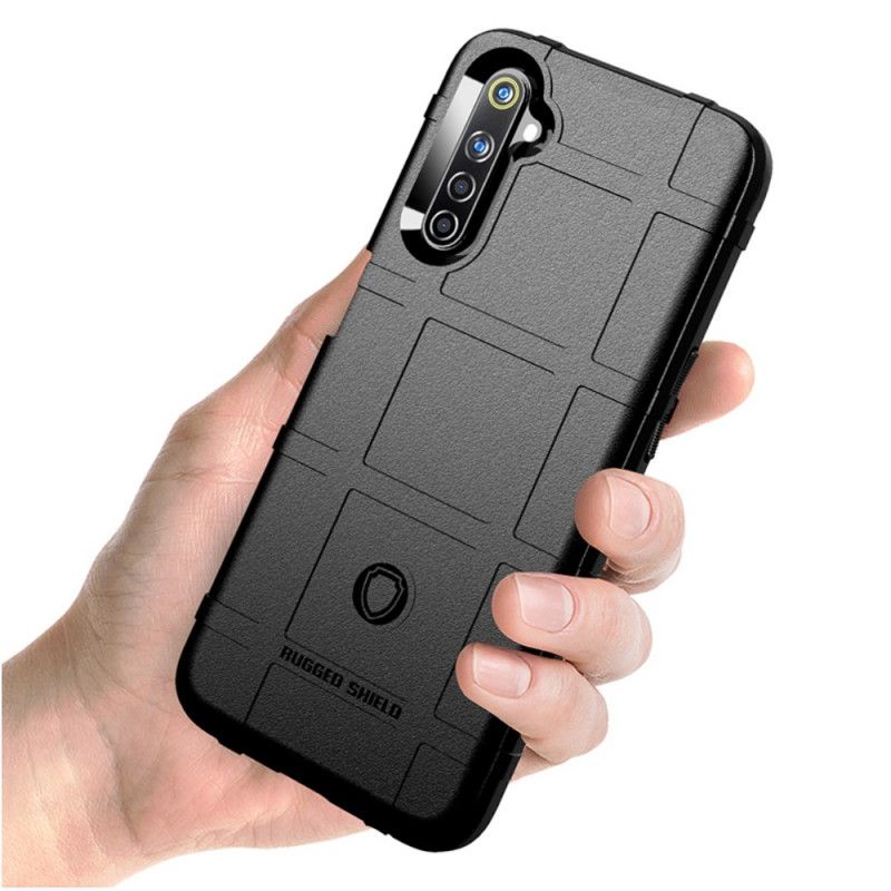 Deksel Realme 6 Svart Robust Skjold Anti-fall