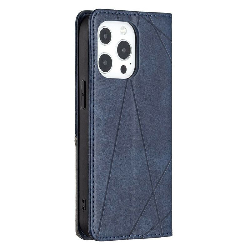 Folio Deksel Lær iPhone 13 Pro Artist Style