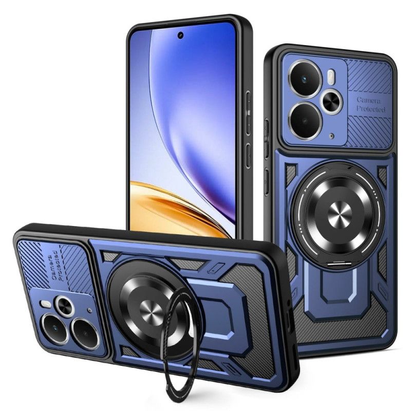 Deksel Realme 14 5g Magnetisk Med Roterende Stativ