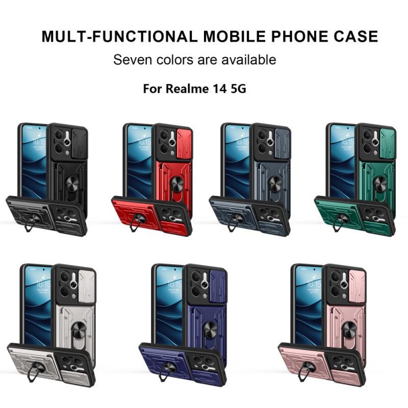 Deksel Realme 14 5g Mobildeksel Stativ Og Kamerabeskyttelse