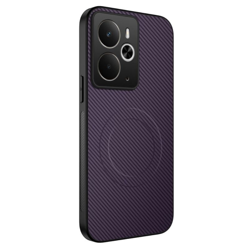 Deksel Til Realme 14 5g Kompatibel Med Magsafe Karbonfiber