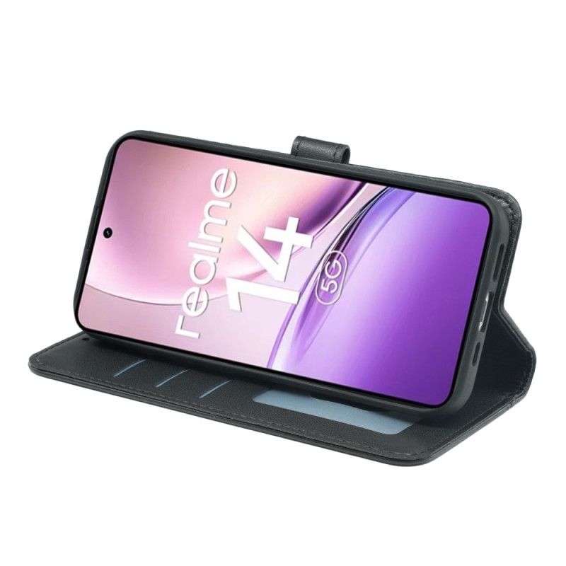 Folio Deksel Realme 14 5g Avtakbar Stropp