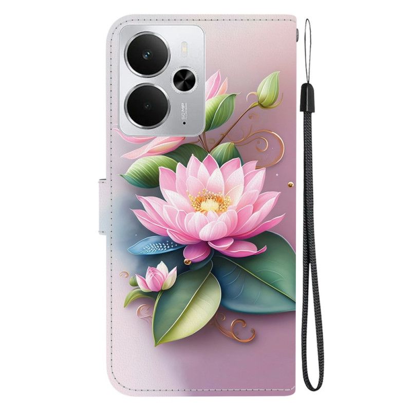 Folio Deksel Realme 14 5g Lotus