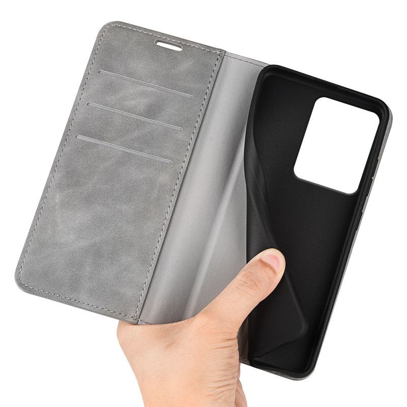 Folio Deksel Til Realme 14 5g Skinnstil