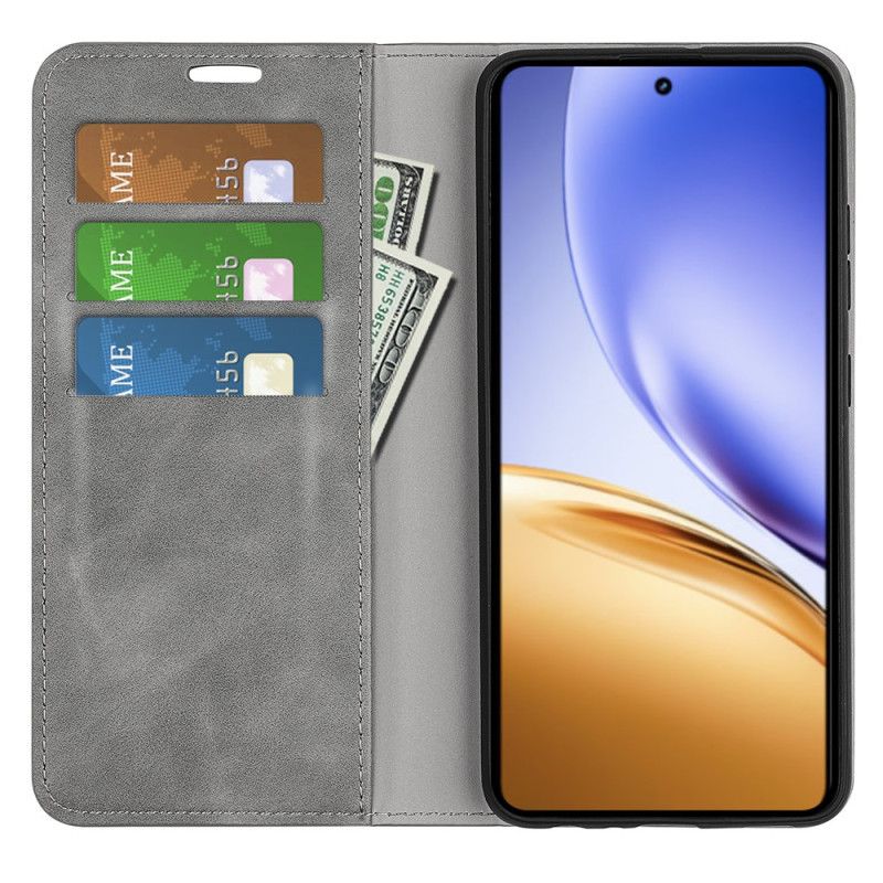 Folio Deksel Til Realme 14 5g Skinnstil