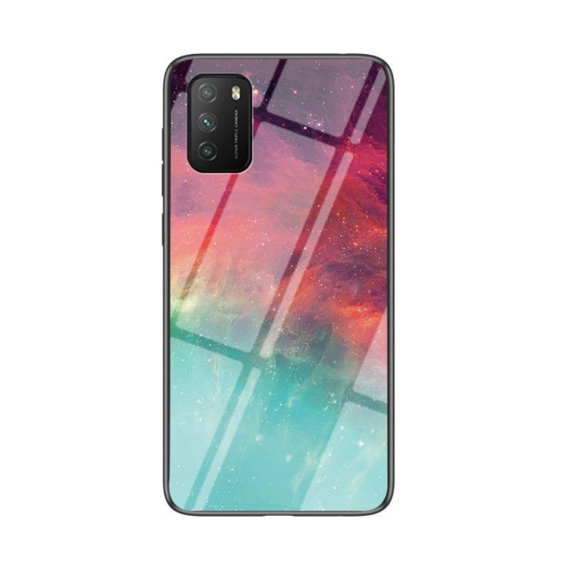 Deksel for Xiaomi Poco M3 Svart Skjønnhetsherdet Glass