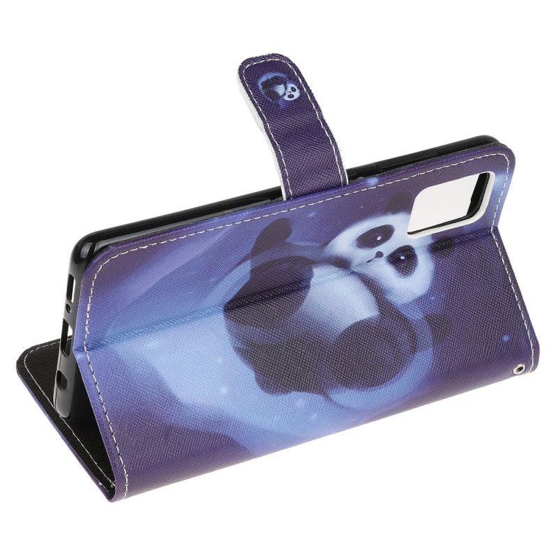 Folio Deksel Xiaomi Poco M3 Panda Plass Anti-fall