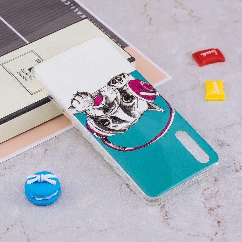 Deksel Huawei P20 Fluorescerende Hund Anti-fall