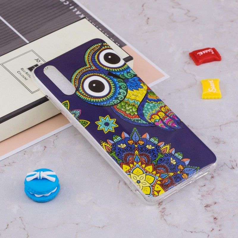 Deksel Huawei P20 Fluorescerende Mandalaugle Anti-fall