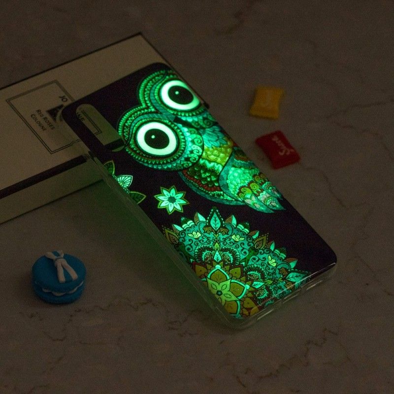 Deksel Huawei P20 Fluorescerende Mandalaugle Anti-fall