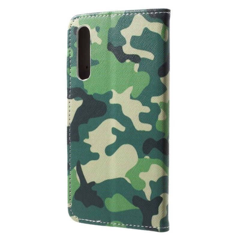 Folio Deksel Huawei P20 Militær Kamuflasje
