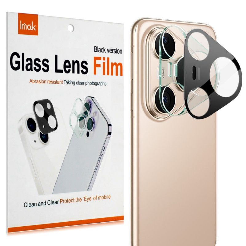 Linsebeskytter I Herdet Glass For Huawei Pura 80 Pro (svart Versjon)