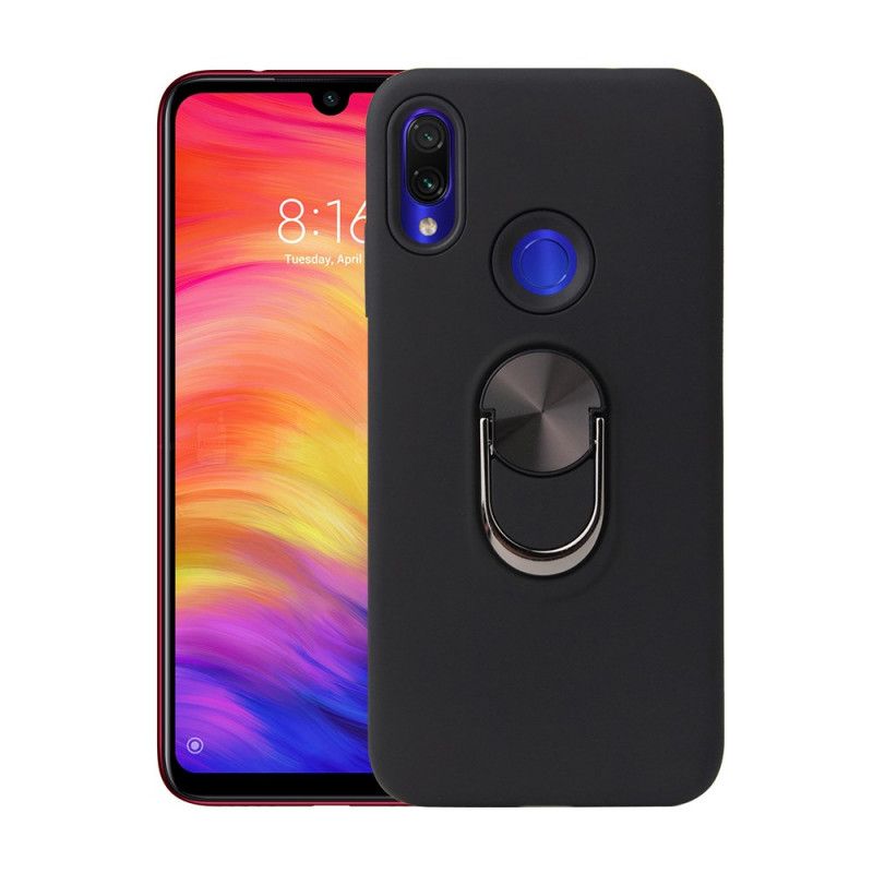 Deksel Samsung Galaxy A30 Svart Silikon Og Plastring