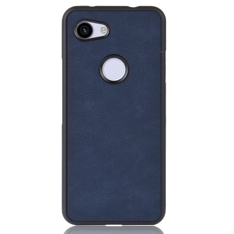 Deksel Google Pixel 3A Svart Premium Skinneffekt