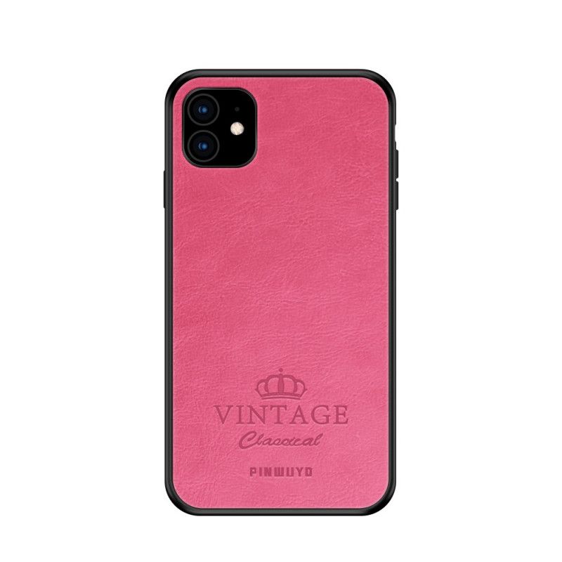 Deksel iPhone 11 Svart Hederlig Vintage Pinwuyo