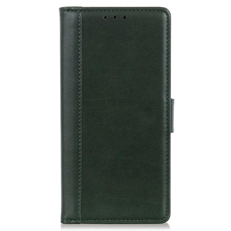 Folio Deksel Til Samsung Galaxy S22 Ultra 5G Stil Leather Elegance