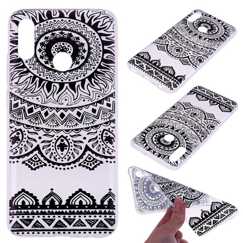 Deksel for Honor 10 Lite Blomstermandala