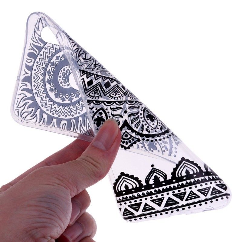 Deksel for Honor 10 Lite Blomstermandala