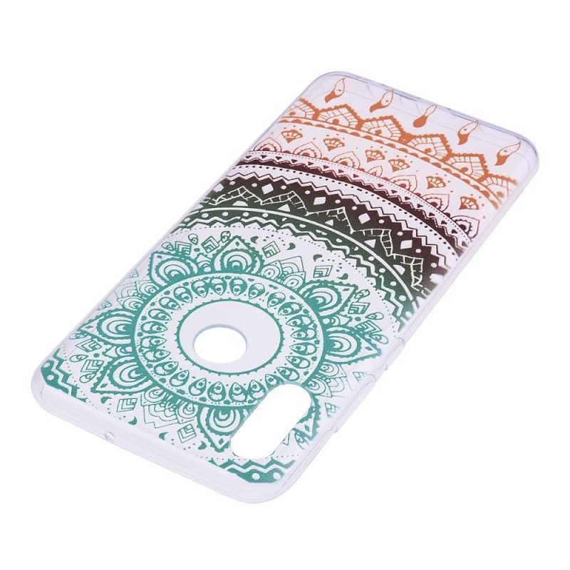 Deksel Honor 10 Lite Fargerik Solmandala Beskyttelse