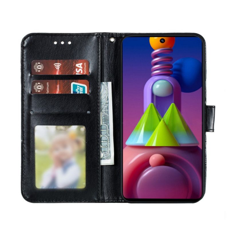 Folio Deksel for Samsung Galaxy M51 Svart Hele Mandalaen