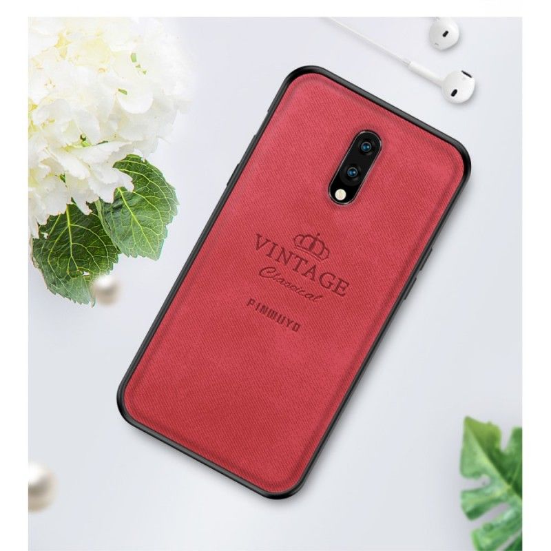 Deksel for OnePlus 7 Svart Hederlig Vintage Pinwuyo