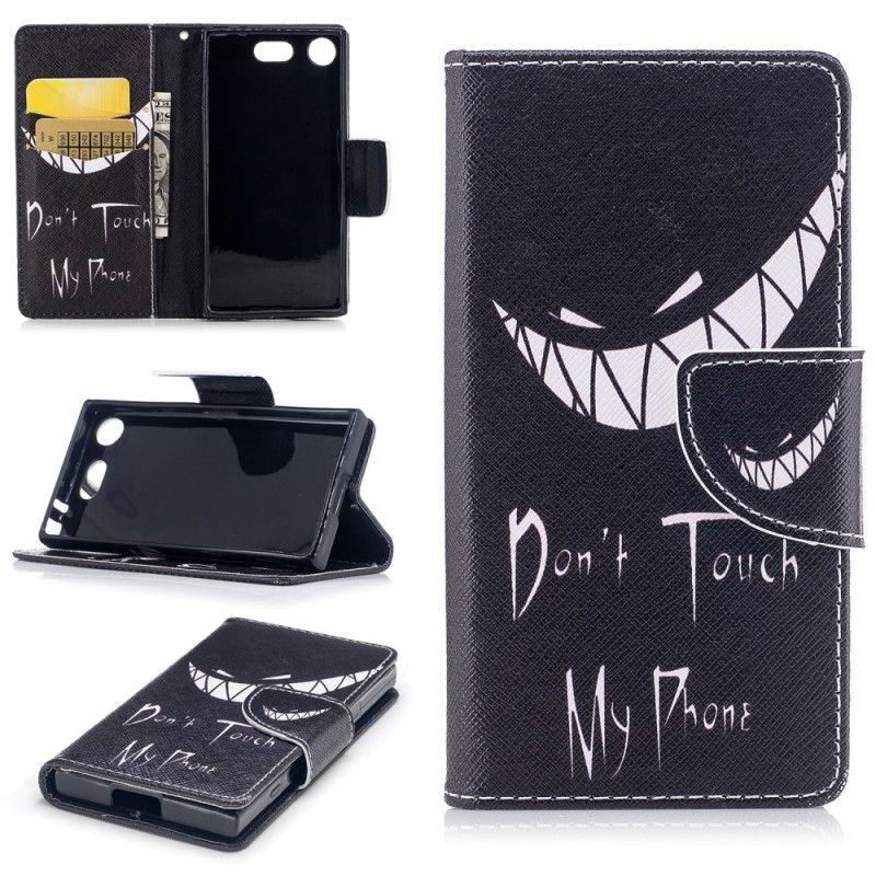 Folio Deksel for Sony Xperia XZ1 Compact Djeveltelefon