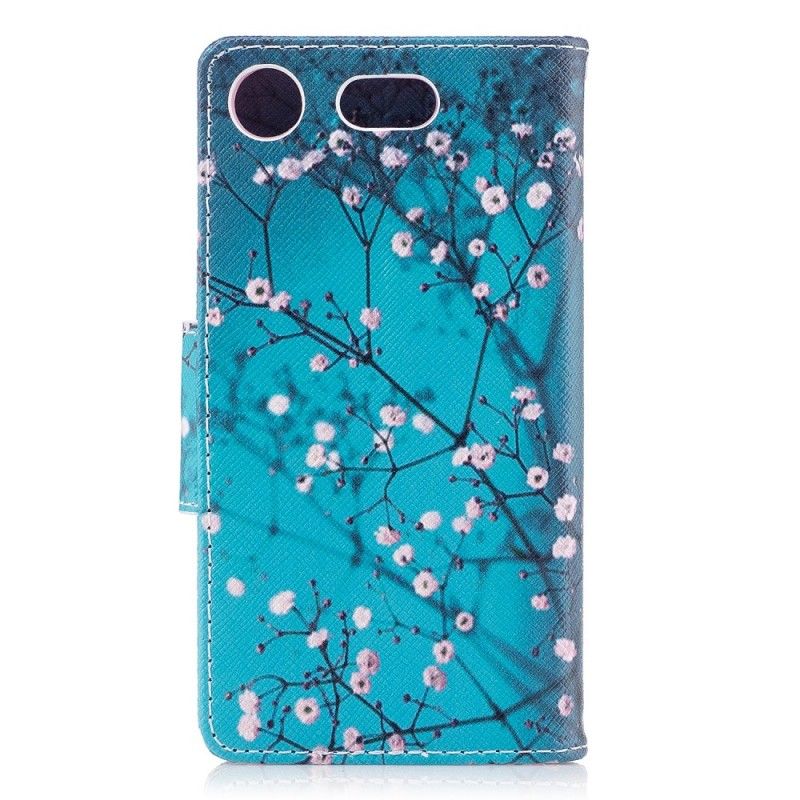 Folio Deksel Sony Xperia XZ1 Compact Blomstrende Tre