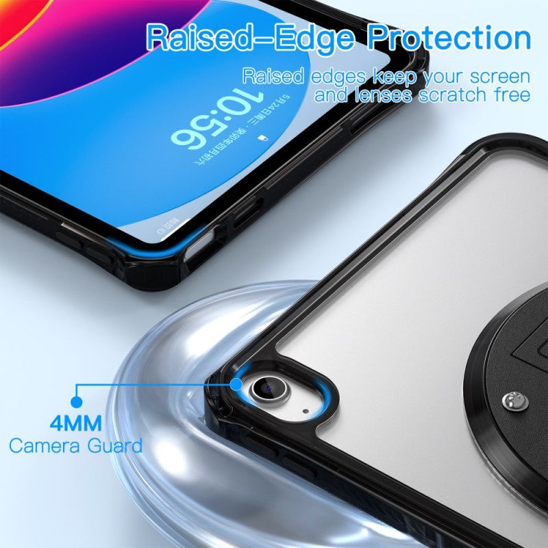 Deksel iPad (2025) Gjennomsiktig Integrert Stativ