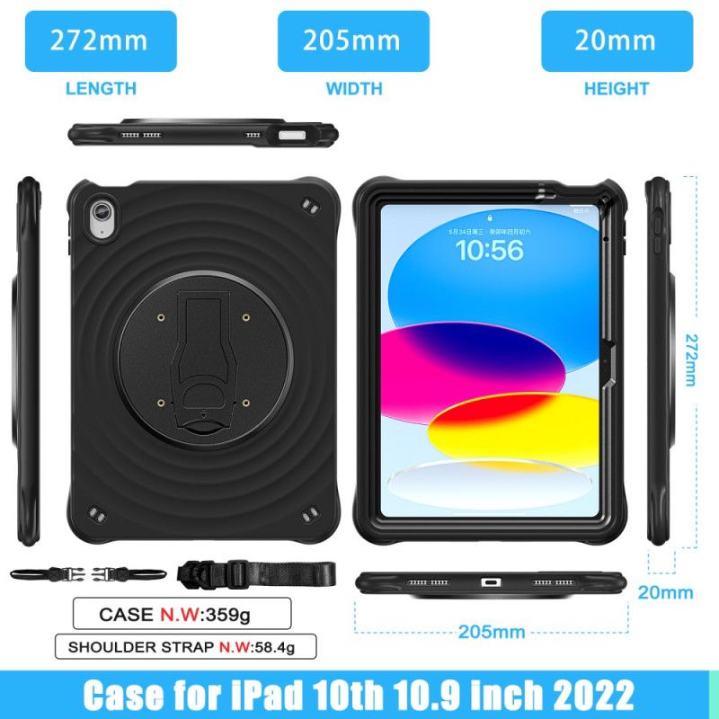 Deksel iPad (2025) Mobildeksel Forsterket Støtte Og Beskyttelse