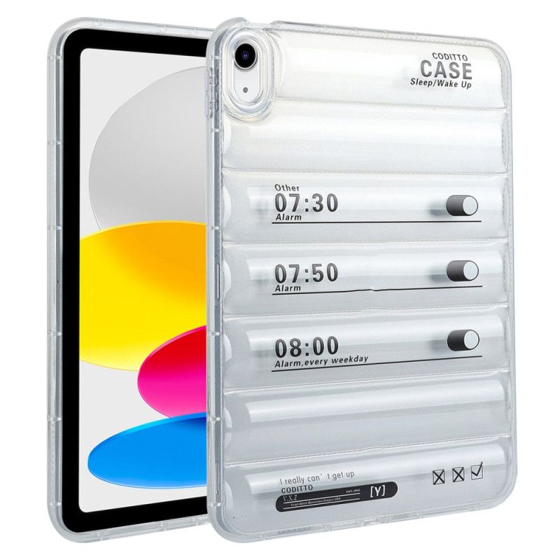 Deksel iPad (2025) Mobildeksel Pufferjakkemønster