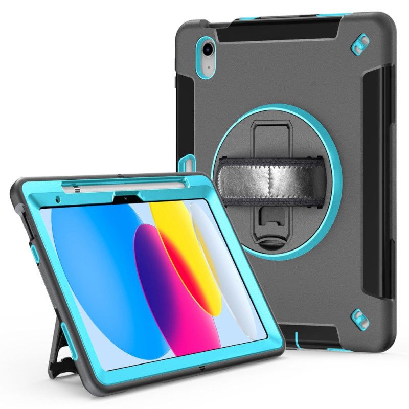 Deksel iPad (2025) Robust Med Roterende Stativ