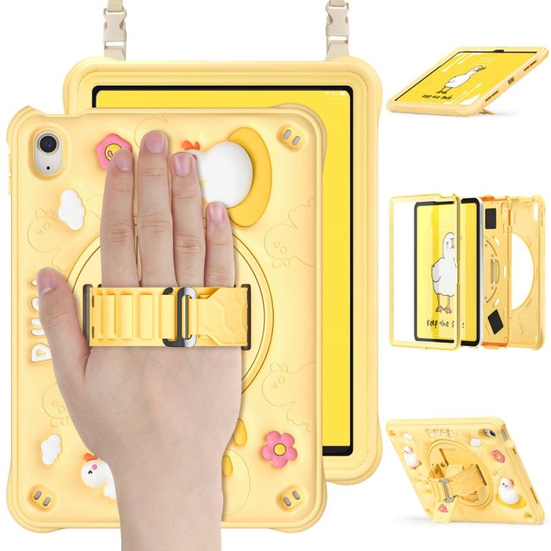 Deksel Til iPad (2025) Andestativ Og Skulderstropp For Barn