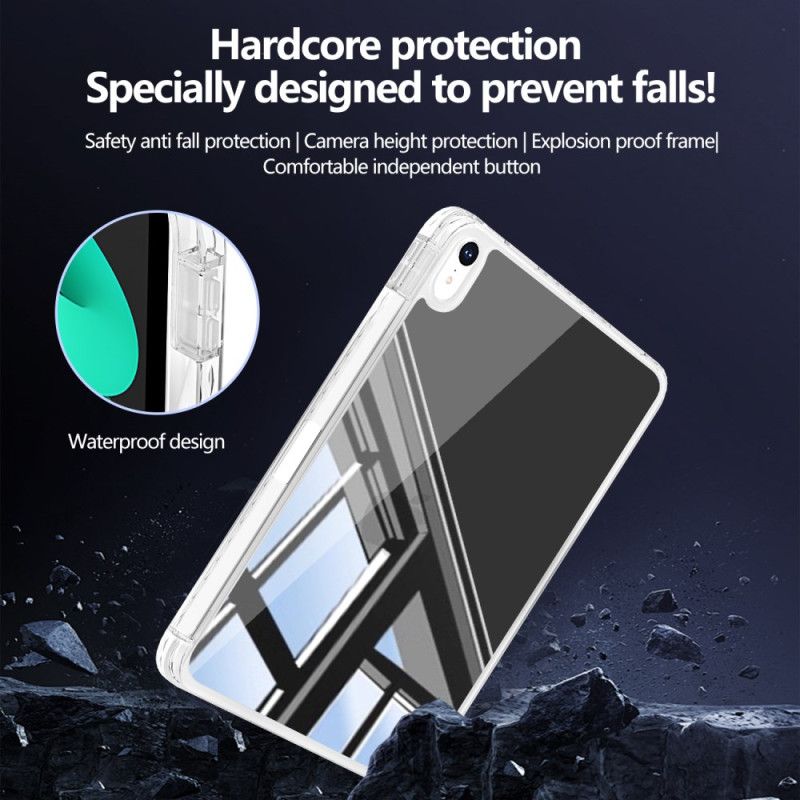 Deksel Til iPad (2025) Hybrid Med Pekepennholder