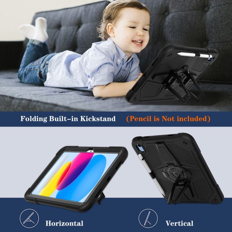 Deksel Til iPad (2025) Punk-støtte Og Skulderstropp