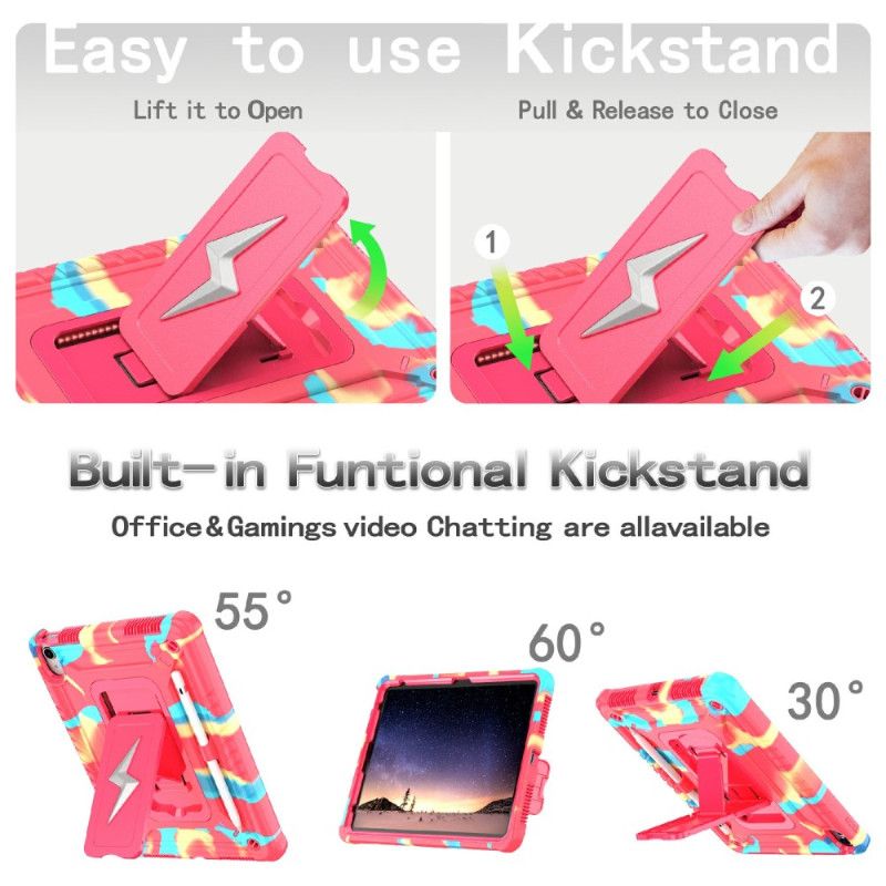 Deksel Til iPad (2025) Trippel Beskyttelse Med Skulderstropp