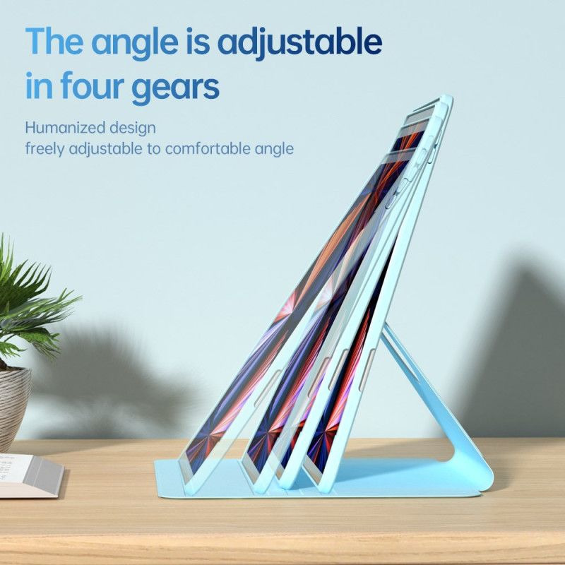 Etui iPad (2025) Roterende Stativ Og Pastellfarget Deksel Beskyttelse Deksel