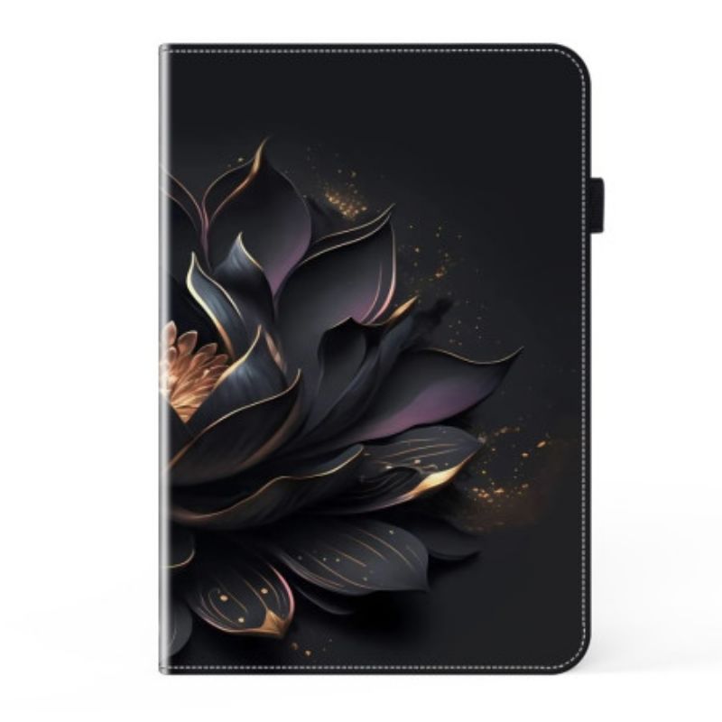 Etui iPad (2025) Svart Rose