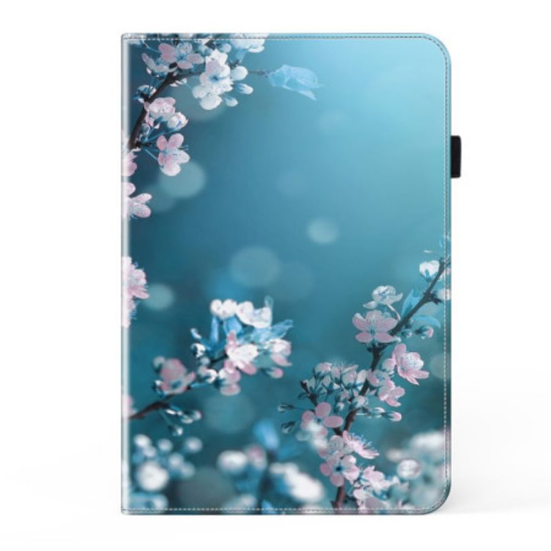 Etui Til iPad (2025) Ferskenblomster