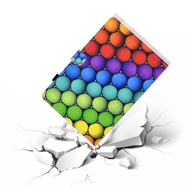 Folio Deksel iPad (2025) Geometrisk Design Beskyttelse Deksel