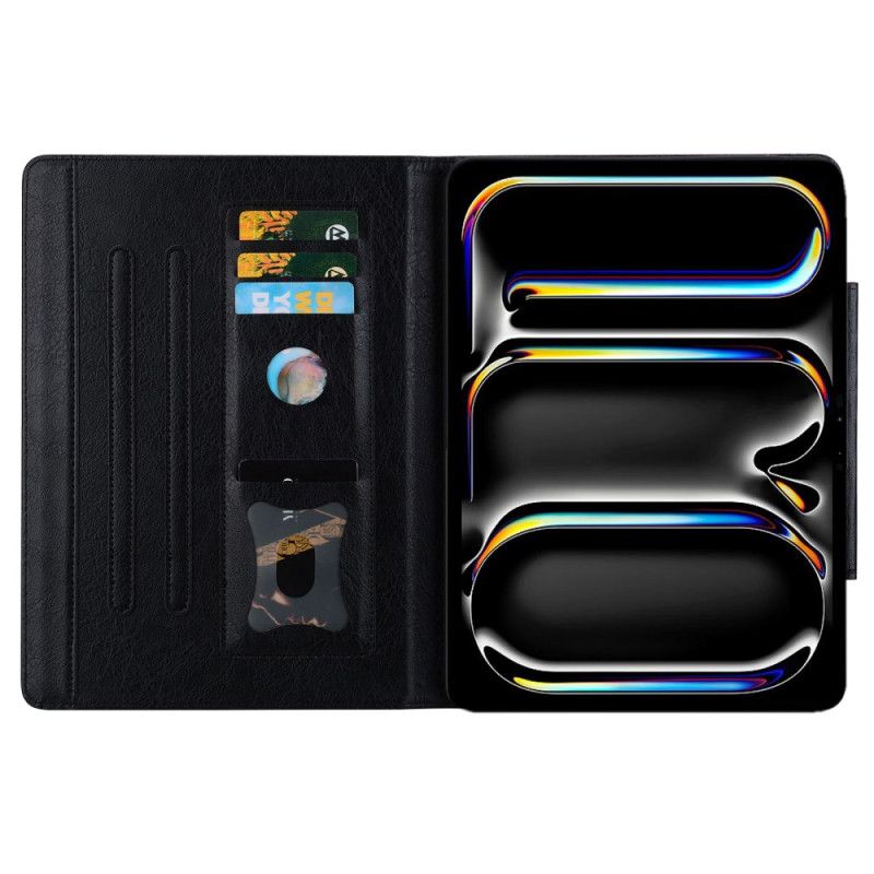 Folio Deksel iPad (2025) Magnetisk Kattedesignlås