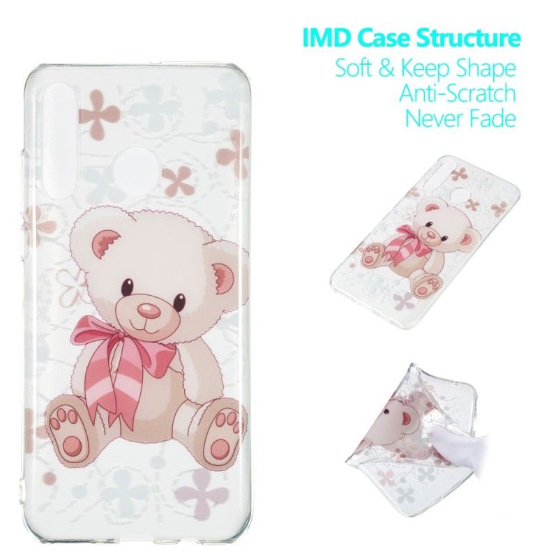 Deksel Huawei P30 Lite Pen Bamse Anti-fall