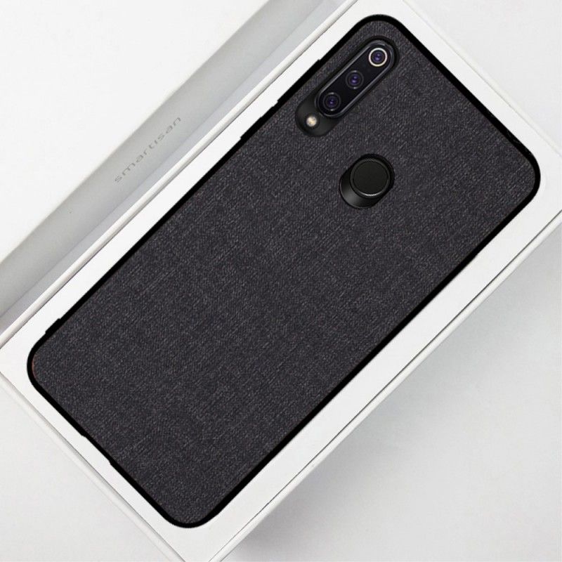 Deksel Huawei P30 Lite Svart Stofftekstur