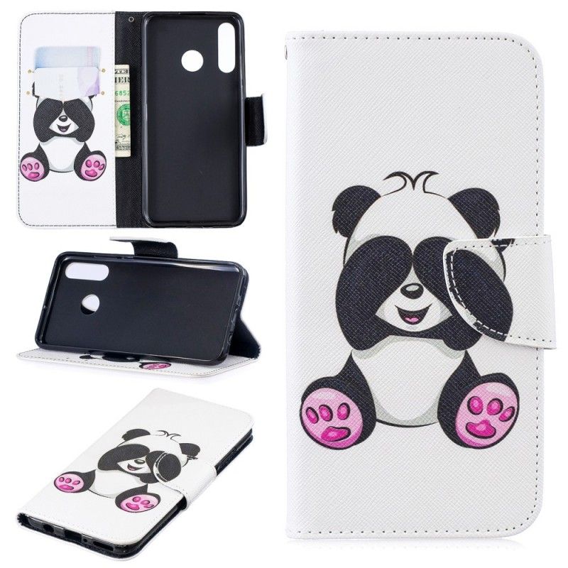 Folio Deksel for Huawei P30 Lite Morsom Panda
