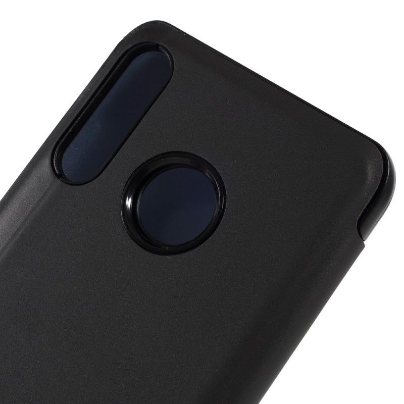 Vis Deksel Huawei P30 Lite Svart Speil Og Skinneffekt