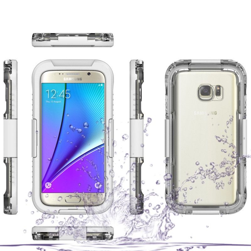 Deksel for Samsung Galaxy S7 Svart Vanntett