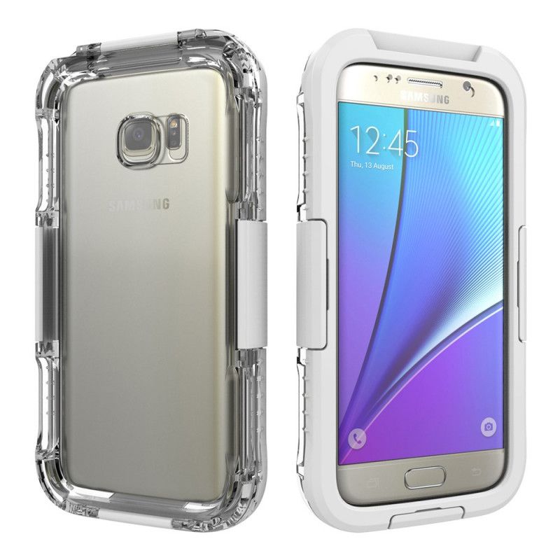 Deksel for Samsung Galaxy S7 Svart Vanntett
