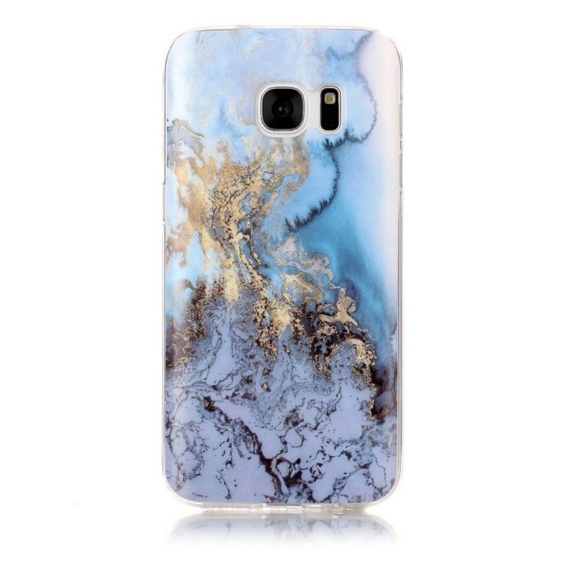Deksel Samsung Galaxy S7 Hvit Ultimat Marmor